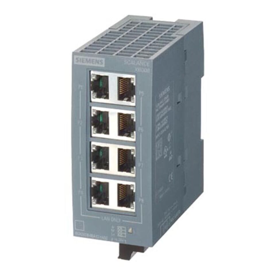 Siemens 6GK5008-0BA10-1AB2 SCALANCE XB008 Scalance / Haberleşme Sistemleri