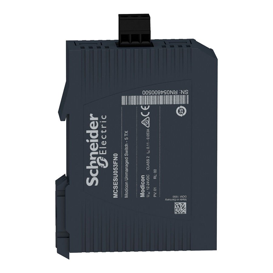 Schneider MCSESU053FN0 Modicon Unmanaged Switch - 5 TX Aksesuarlar