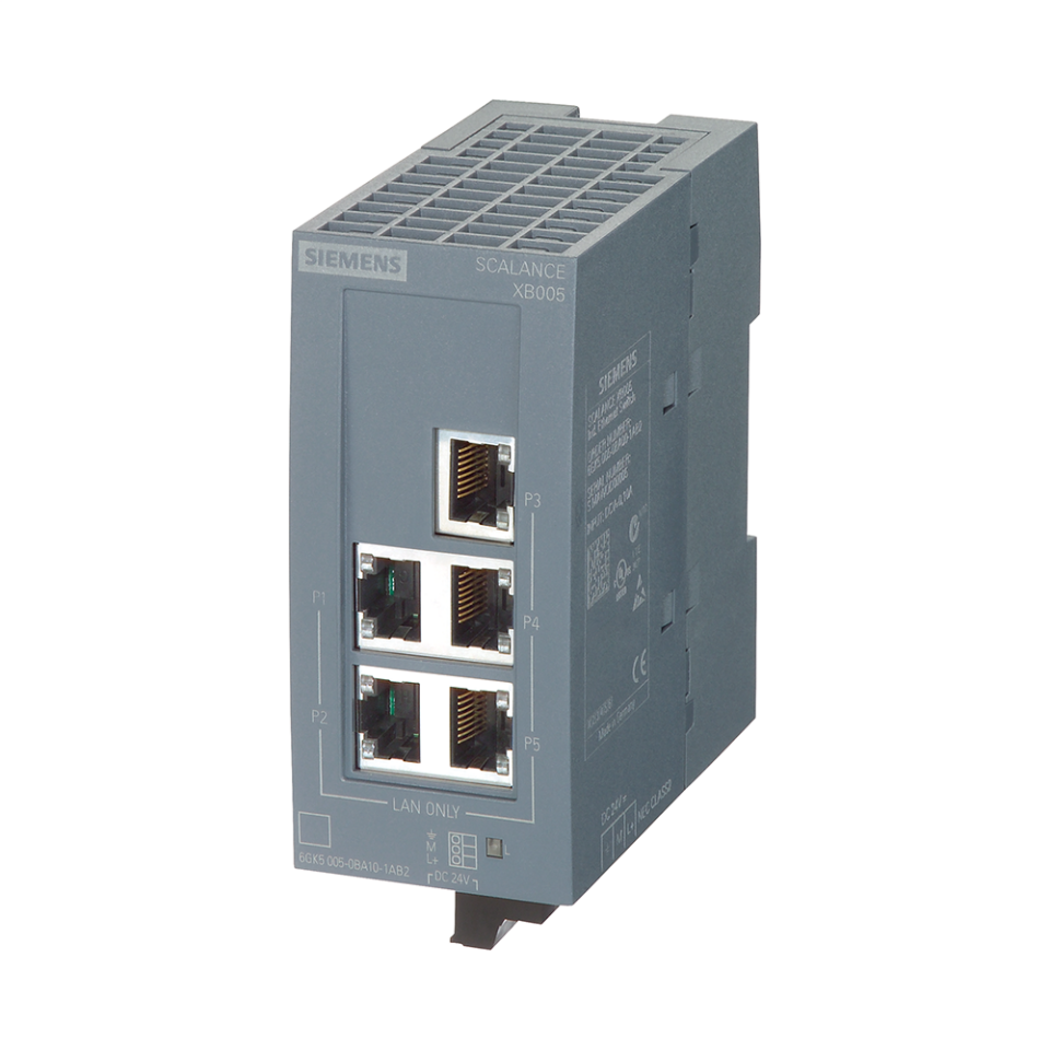 Siemens 6GK5005-0GA10-1AB2 SCALANCE XB005 G Scalance / Haberleşme Sistemleri