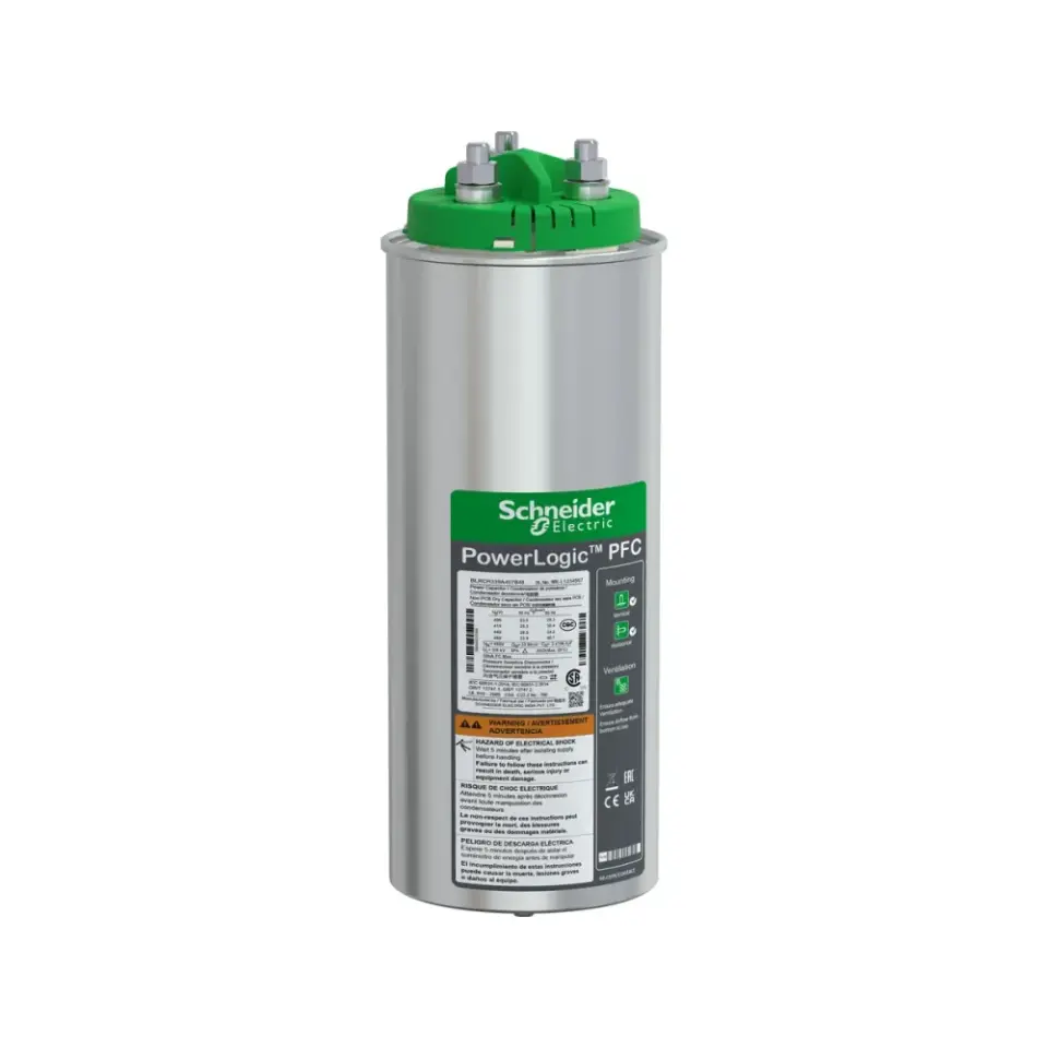 Schneider Electric BLRCH339A407B48, PowerLogic VarPlusCan, 33.9 kVAR, 480 Volt, Trifaze, Ağır Yük Kondansatörü