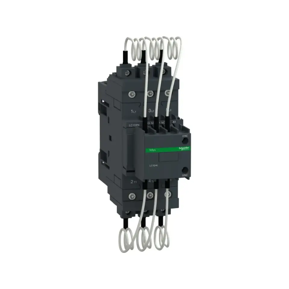 Schneider Electric LC1DPKF7, TeSys Deca, 33.3 kVar, Kompanzasyon Kontaktörü, 110 Volt AC, 1NA+1NK