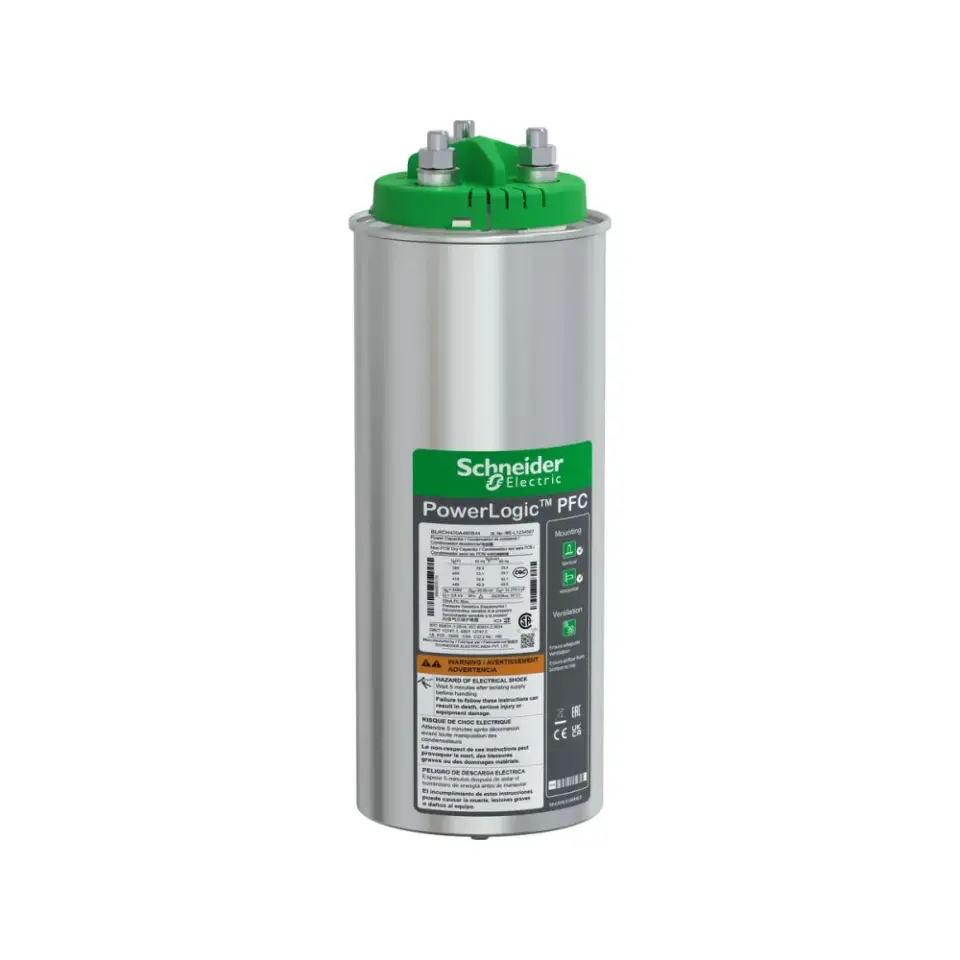 Schneider Electric BLRCH400A480B44, PowerLogic VarPlusCan, 40 kVAR, 440 Volt, Trifaze, Ağır Yük Kondansatörü