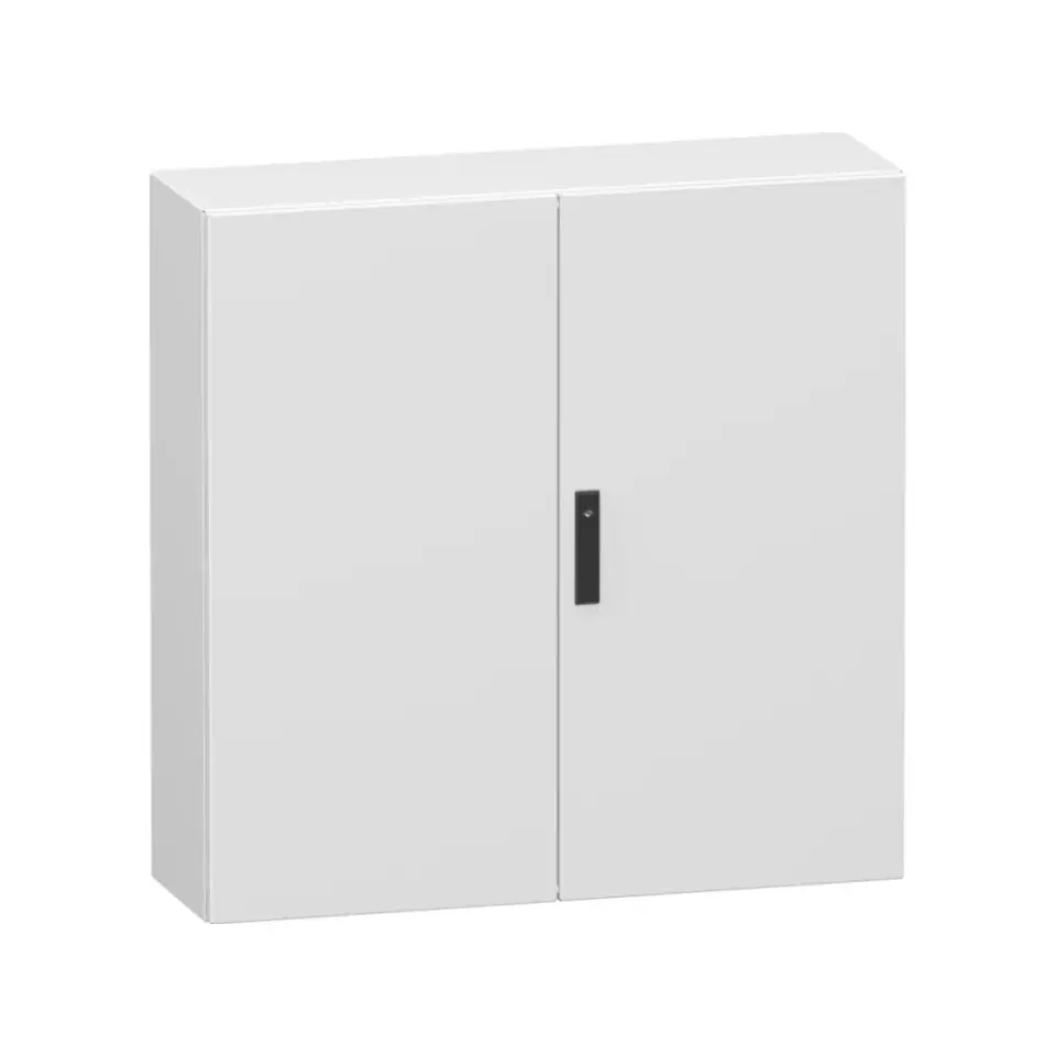 Schneider Electric NSYCRN1010300D, PanelSeT CRN, 1000x1000x300mm, Çift Kapılı Duvar Tipi Metal Pano, IP55, Montaj Plakasız