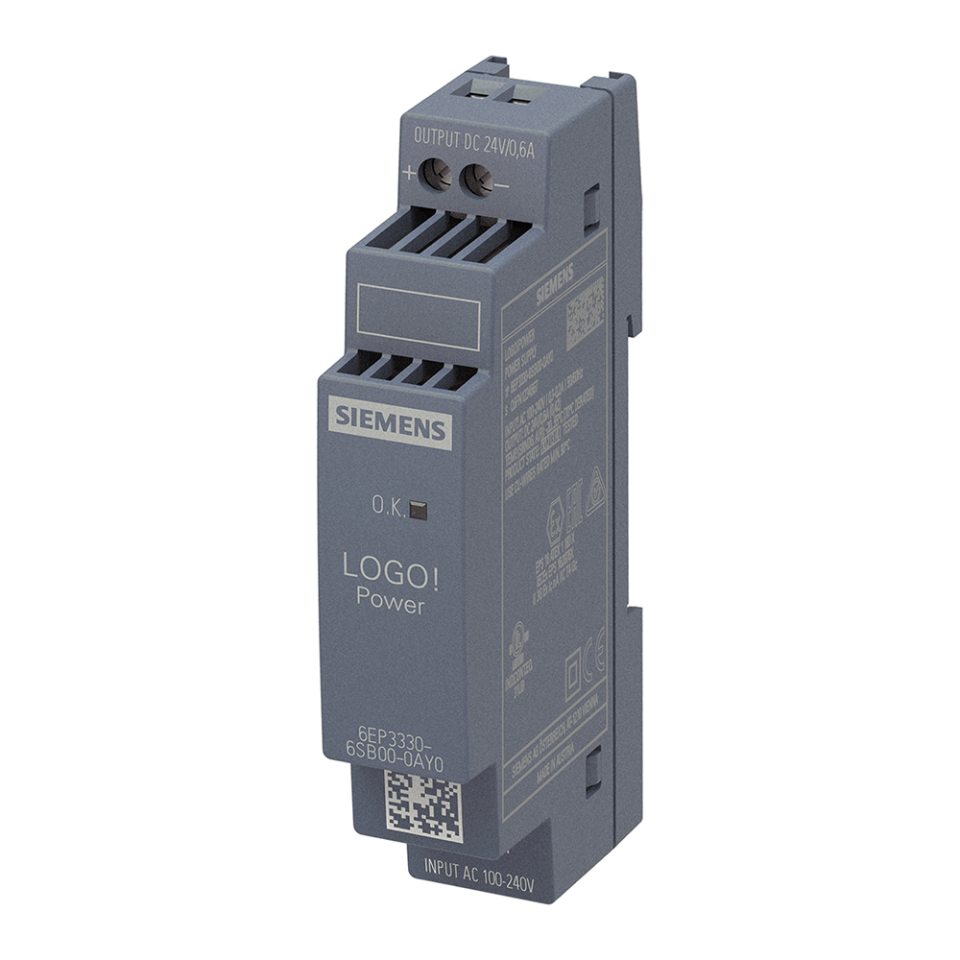 Siemens 6EP3330-6SB00-0AY0 0.6A Logo