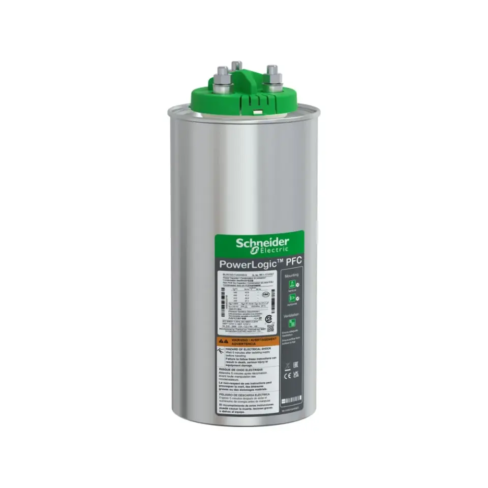 Schneider Electric BLRCH571A000B44, PowerLogic VarPlusCan, 57.1 kVAR, 440 Volt, Trifaze, Ağır Yük Kondansatörü
