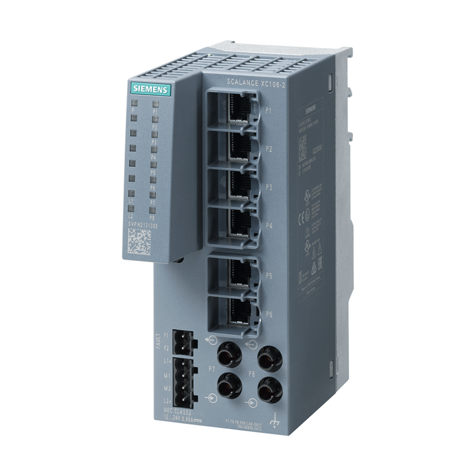 Siemens 6GK5106-2BB00-2AC2 SCALANCE XC106-2 Scalance / Haberleşme Sistemleri