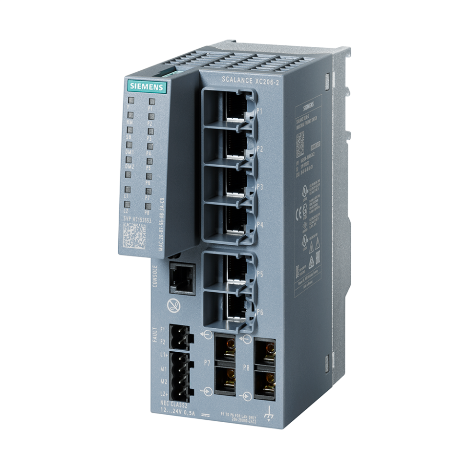 Siemens 6GK5206-2BD00-2AC2 SCALANCE XC206-2 Scalance / Haberleşme Sistemleri