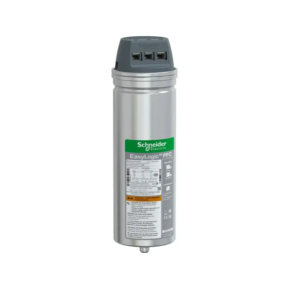 Schneider Electric BLRCS104A125B40, EasyLogic EasyCan, 10.4 kVAR, 400 Volt, Trifaze, Standart Yük Kondansatörü
