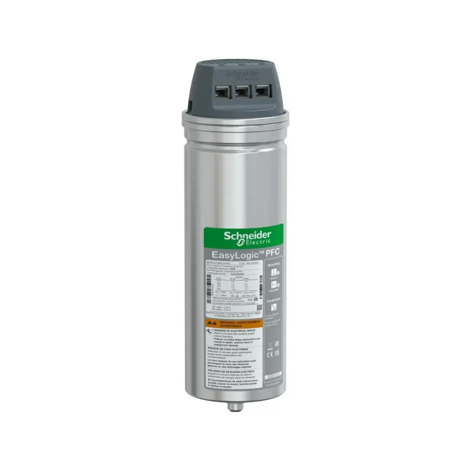 Schneider Electric BLRCS106A127B52, EasyLogic EasyCan, 10.6 kVAR, 525 Volt, Trifaze, Standart Yük Kondansatörü