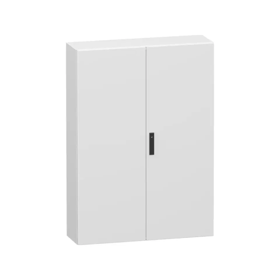 Schneider Electric NSYCRN1410300D, PanelSeT CRN, 1400x1000x300mm, Çift Kapılı Duvar Tipi Metal Pano, IP55, Montaj Plakasız