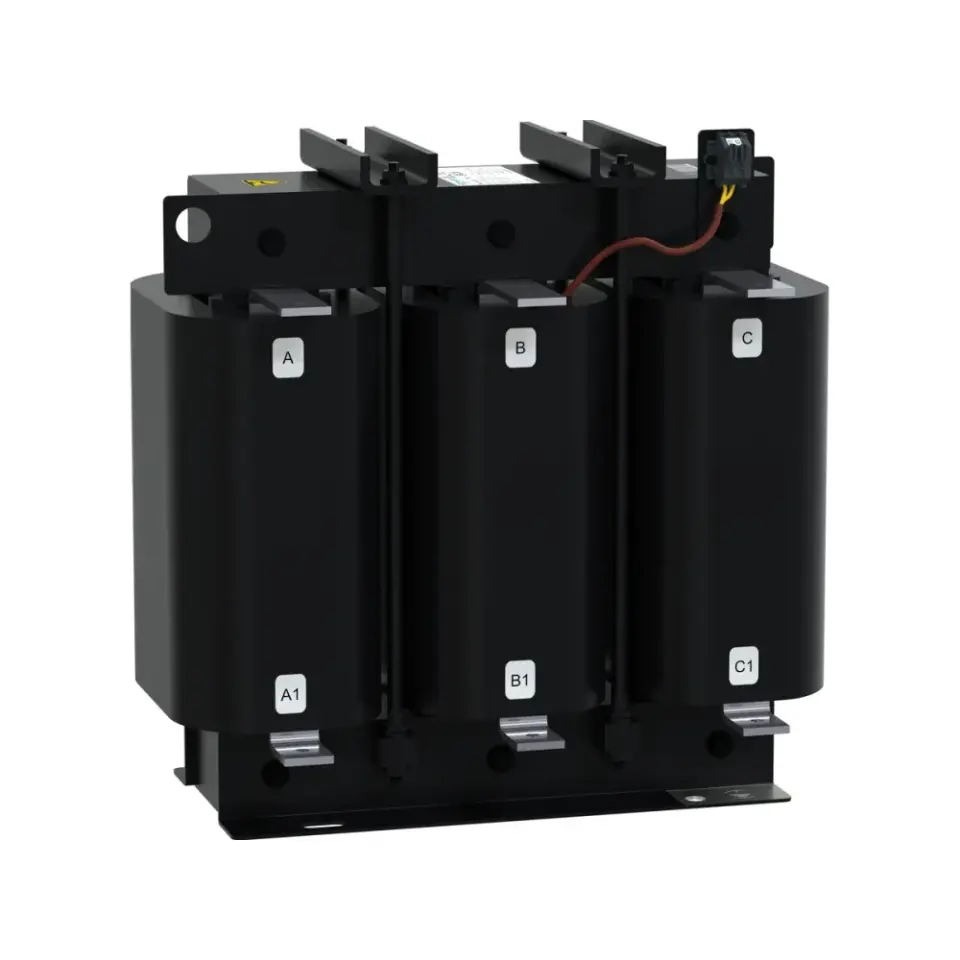 Schneider Electric LVR07X00A40T, PowerLogic VarPlus, 100 kVAR, % 7/189 Hz, 400 Volt, Trifaze, Harmonik Filtre Reaktörü