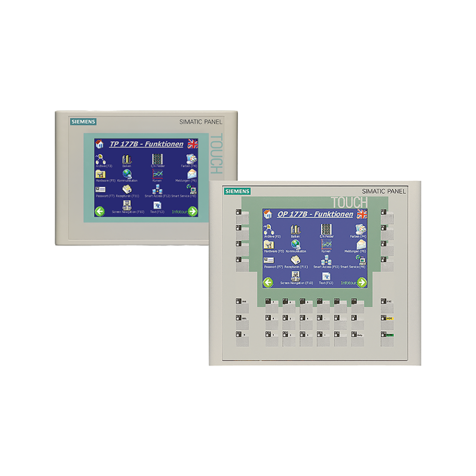 Siemens 6AV6642-0BC01-1AX1 TP177B DP Simatic OP Panel