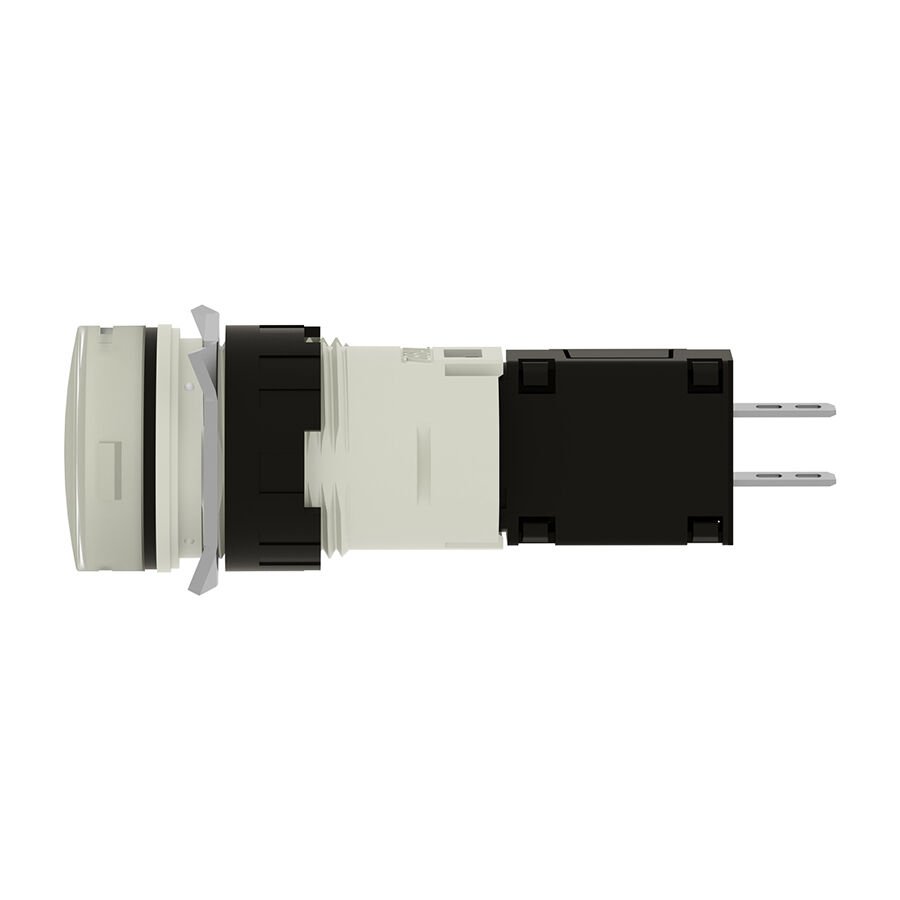 Schneider XB6AV1BB ROUND PILOT LIGHT WHITE 6 Buton ve Akseuarları
