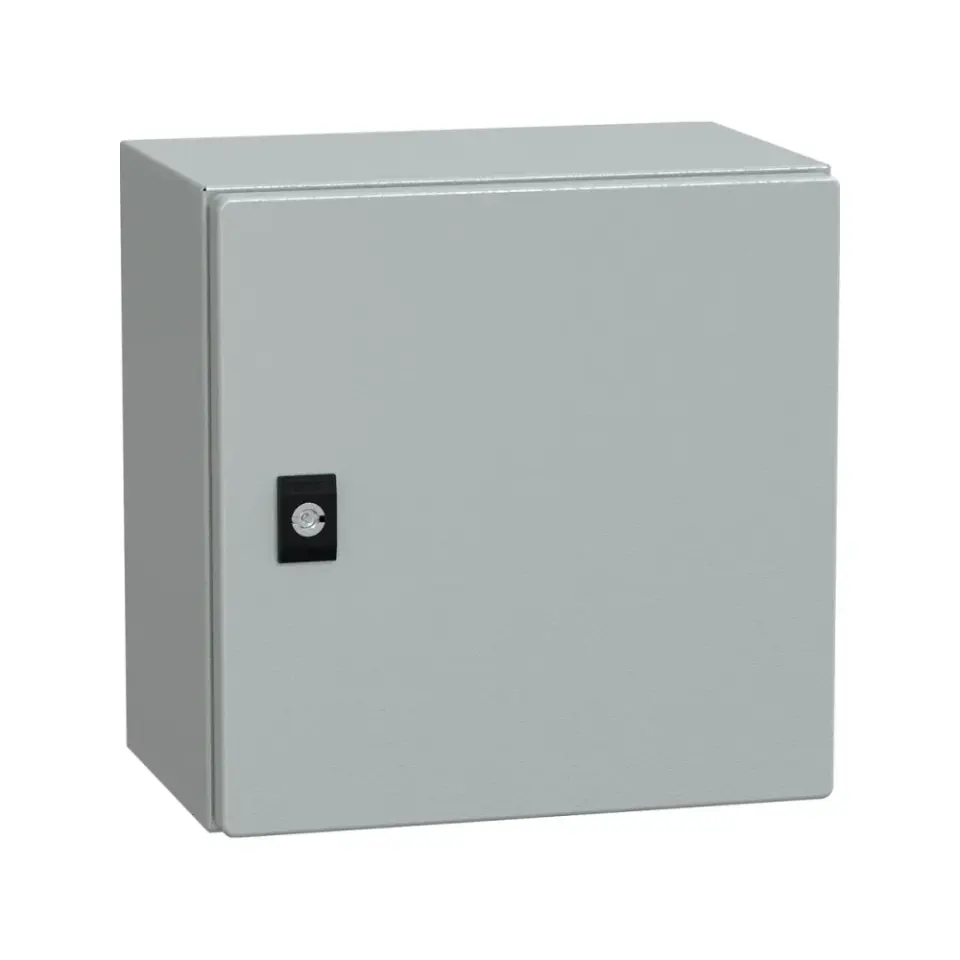 Schneider Electric NSYCRN33200, PanelSeT CRN, 300x300x200mm, Düz Kapılı Duvar Tipi Metal Pano, IP66, Montaj Plakasız