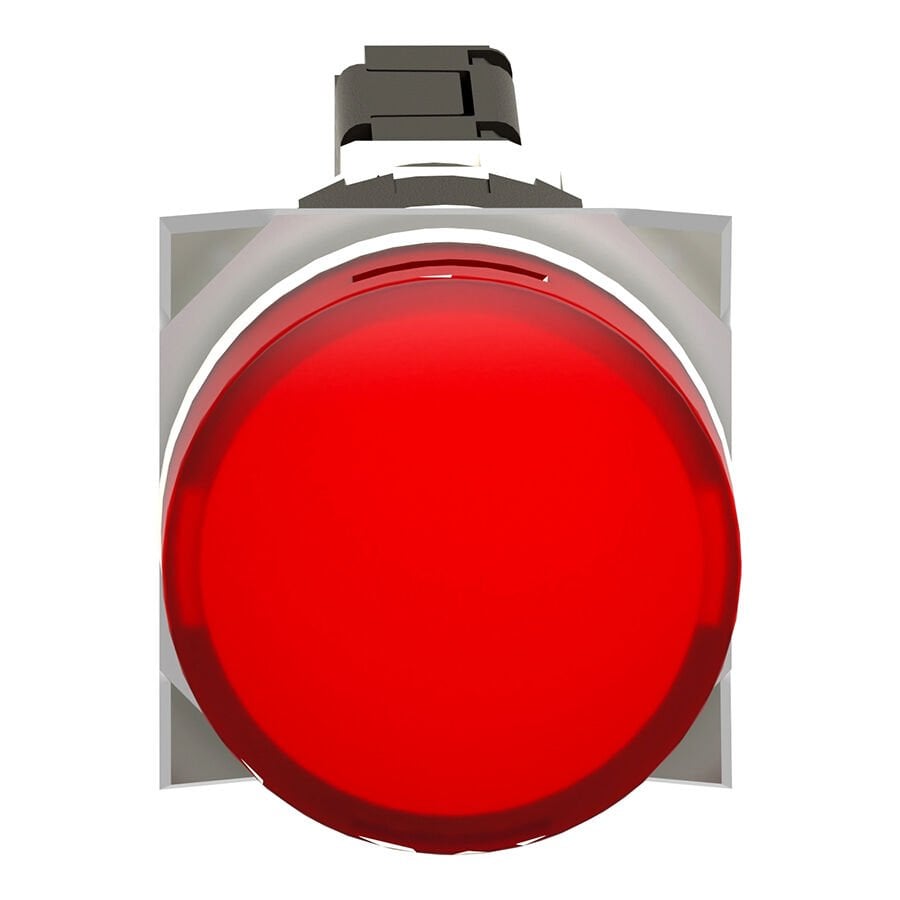 Schneider XB6AV4BB ROUND PIL.LIGHT RED 6-24 Buton ve Akseuarları