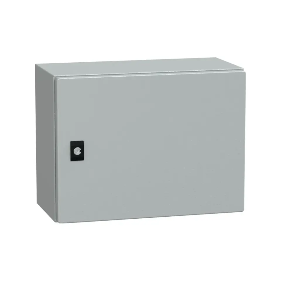 Schneider Electric NSYCRN34200, PanelSeT CRN, 300x400x200mm, Düz Kapılı Duvar Tipi Metal Pano, IP66, Montaj Plakasız