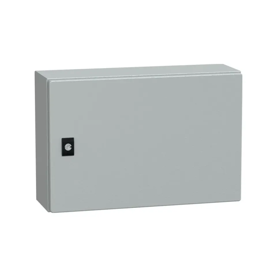 Schneider Electric NSYCRN345150, PanelSeT CRN, 300x450x150mm, Düz Kapılı Duvar Tipi Metal Pano, IP66, Montaj Plakasız