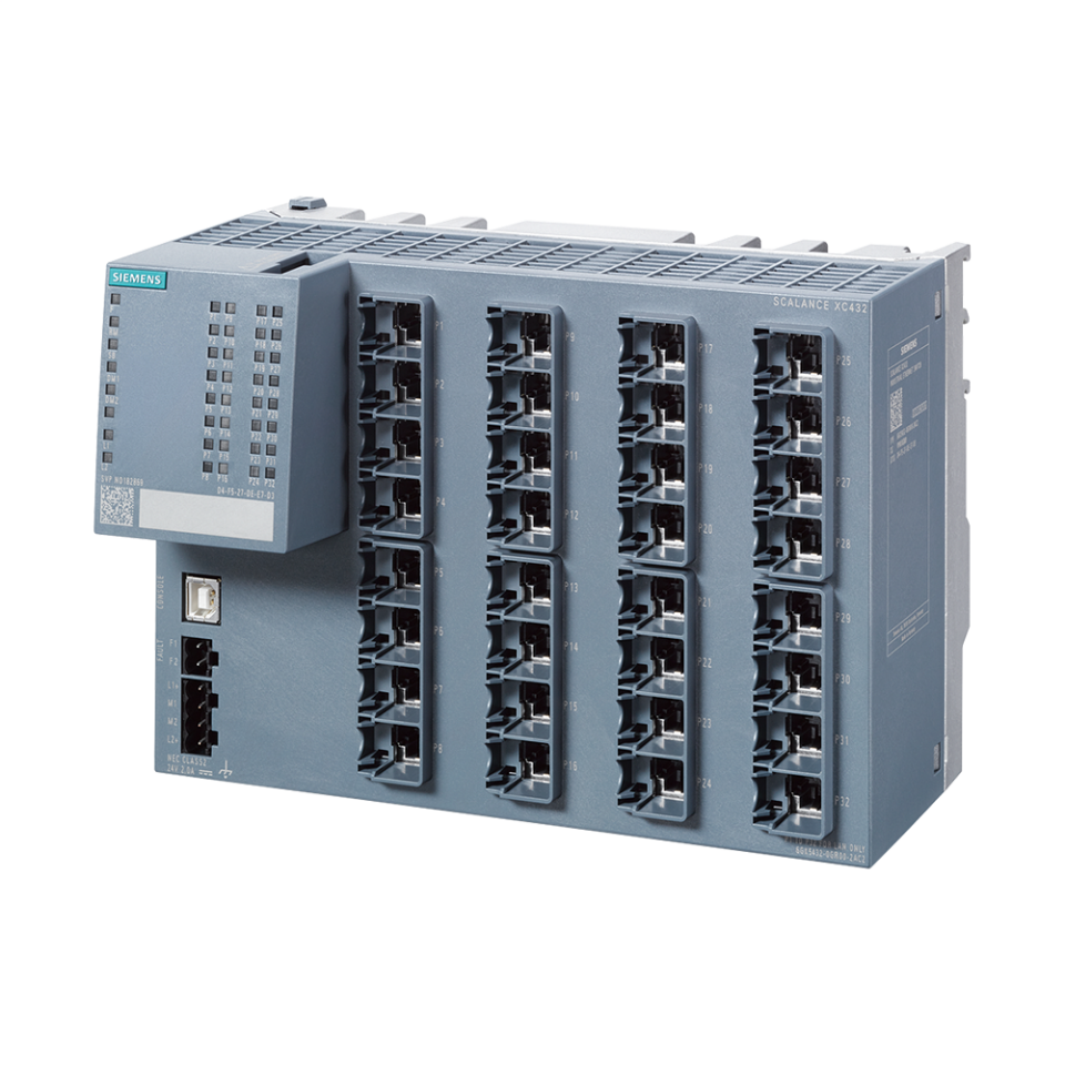 Siemens 6GK5432-0GR00-2AC2 SCALANCE XC432 Scalance / Haberleşme Sistemleri