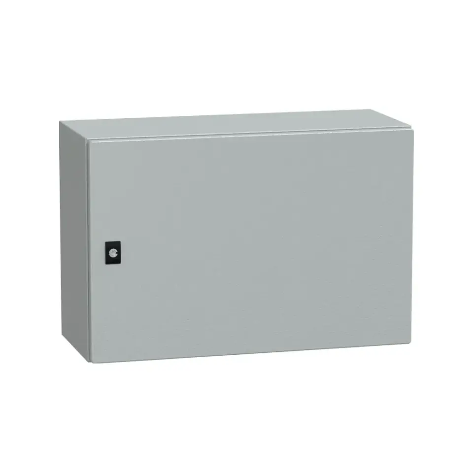 Schneider Electric NSYCRN46250, PanelSeT CRN, 400x600x250mm, Düz Kapılı Duvar Tipi Metal Pano, IP66, Montaj Plakasız