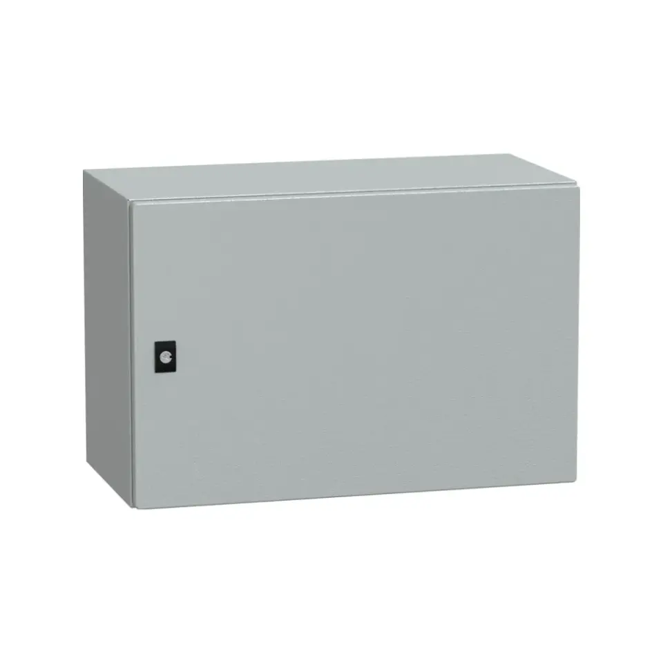 Schneider Electric NSYCRN46300, PanelSeT CRN, 400x600x300mm, Düz Kapılı Duvar Tipi Metal Pano, IP66, Montaj Plakasız