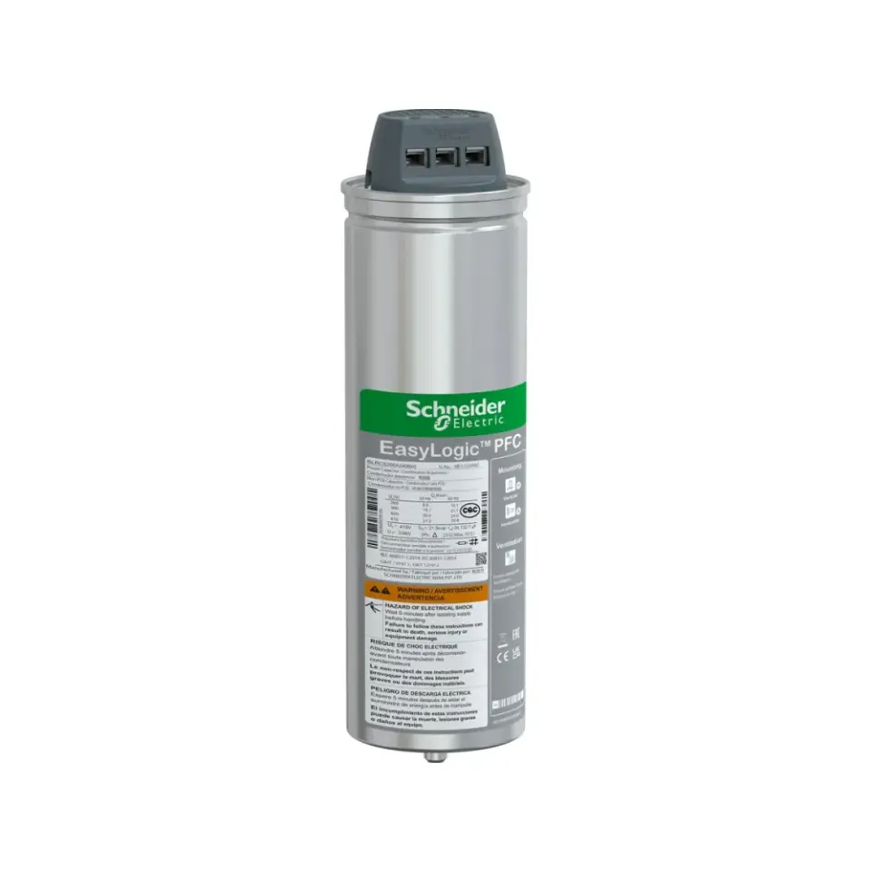 Schneider Electric BLRCS200A240B40, EasyLogic EasyCan, 20 kVAR, 400 Volt, Trifaze, Standart Yük Kondansatörü