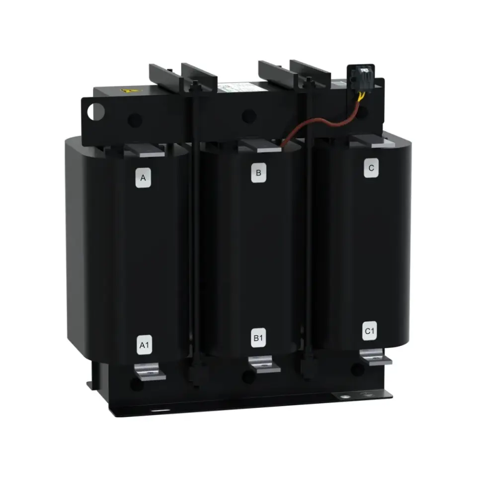 Schneider Electric LVR14X00A40T, PowerLogic VarPlus, 100 kVAR, % 14/135 Hz, 400 Volt, Trifaze, Harmonik Filtre Reaktörü