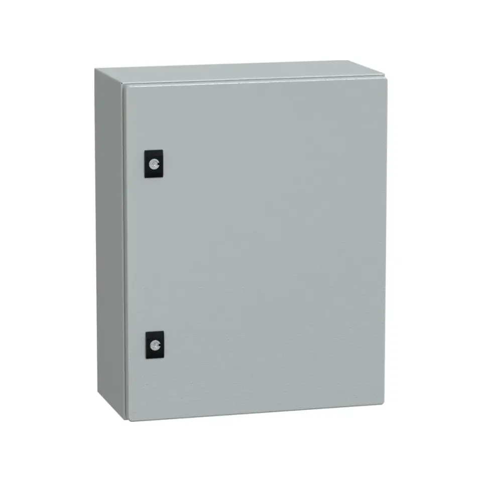 Schneider Electric NSYCRN54200, PanelSeT CRN, 500x400x200mm, Düz Kapılı Duvar Tipi Metal Pano, IP66, Montaj Plakasız