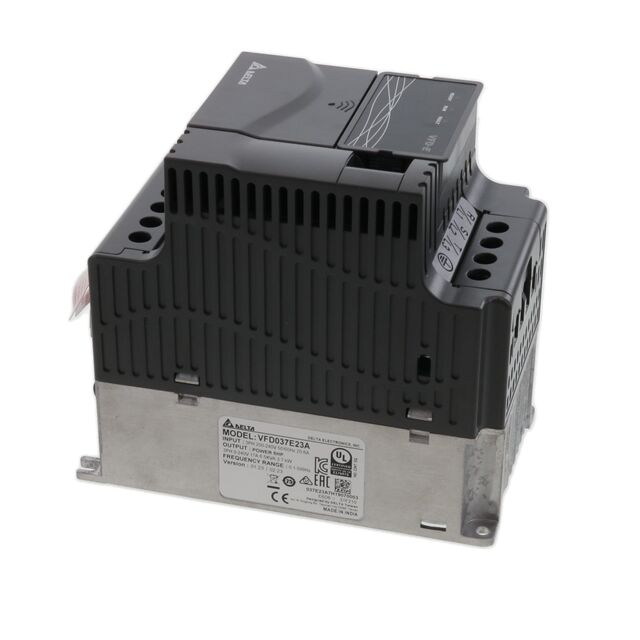 Delta VFD037E23A VFD-E, 5HP 230V, MICRO VECTOR DR