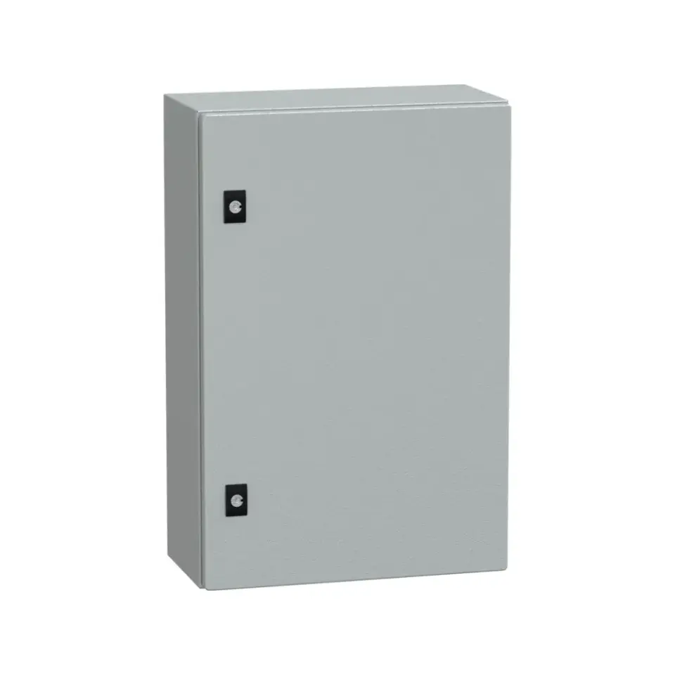 Schneider Electric NSYCRN64200, PanelSeT CRN, 600x400x200mm, Düz Kapılı Duvar Tipi Metal Pano, IP66, Montaj Plakasız