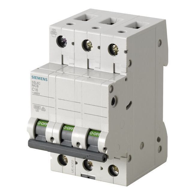 Siemens 5SL6320-7 C3x20A Üç Fazlı Otomatik Sigorta 6kA