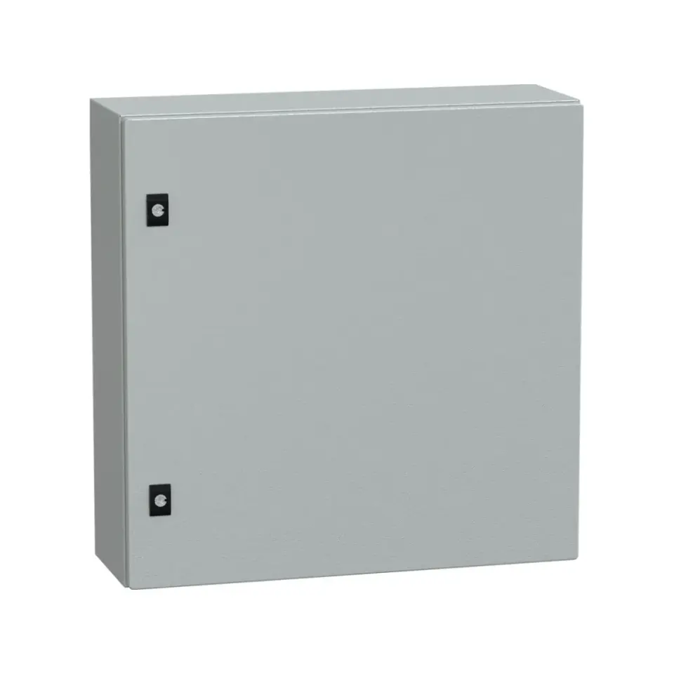 Schneider Electric NSYCRN66200, PanelSeT CRN, 600x600x200mm, Düz Kapılı Duvar Tipi Metal Pano, IP66, Montaj Plakasız