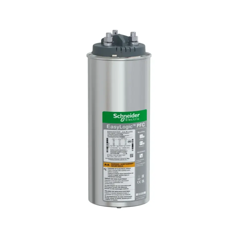 Schneider Electric BLRCS339A407B48, EasyLogic EasyCan, 33.9 kVAR, 480 Volt, Trifaze, Standart Yük Kondansatörü