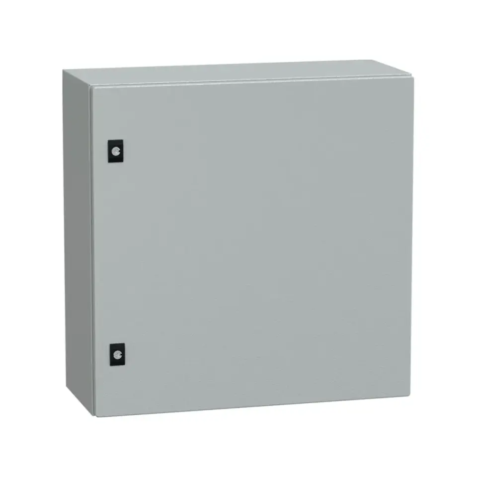 Schneider Electric NSYCRN66250, PanelSeT CRN, 600x600x250mm, Düz Kapılı Duvar Tipi Metal Pano, IP66, Montaj Plakasız