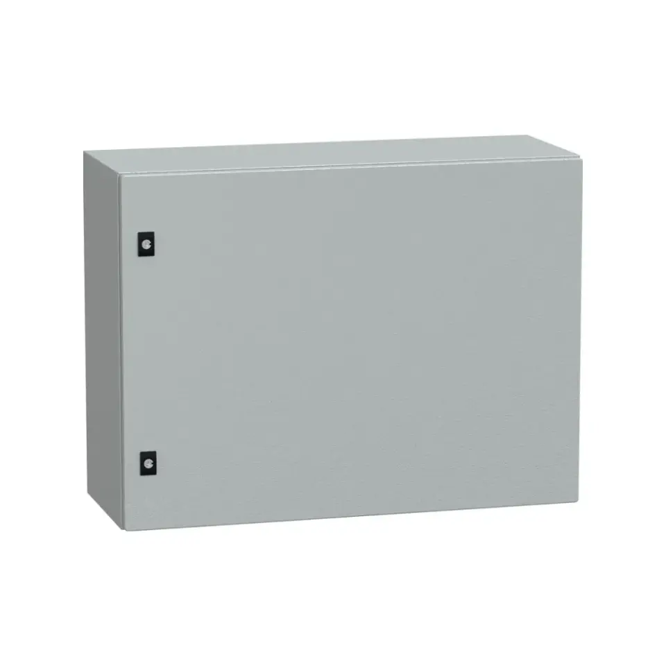 Schneider Electric NSYCRN68300, PanelSeT CRN, 600x800x300mm, Düz Kapılı Duvar Tipi Metal Pano, IP66, Montaj Plakasız