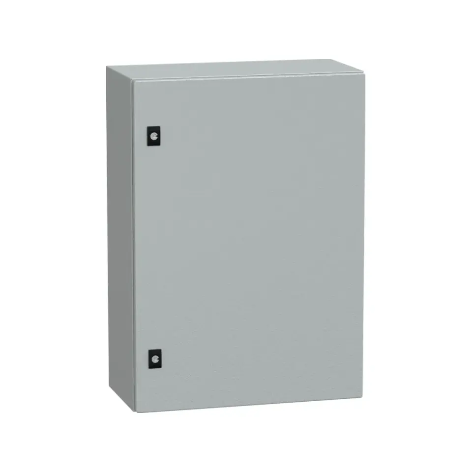 Schneider Electric NSYCRN75250, PanelSeT CRN, 700x500x250mm, Düz Kapılı Duvar Tipi Metal Pano, IP66, Montaj Plakasız