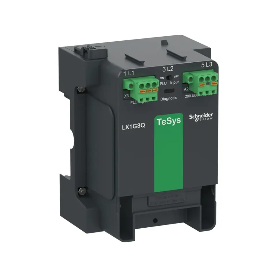 Schneider Electric LX1G3QLSEA, TeSys Giga, LC1G115-G225 Kontaktörler için Yedek Elektronik Bobin, 3 Kutup için, 200-500 Volt AC/DC