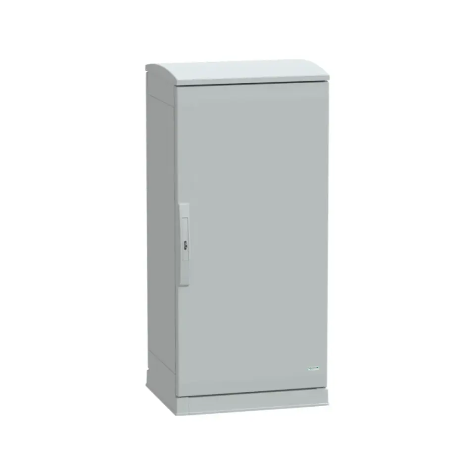 Schneider Electric NSYPHDZT1054P, PanelSeT PHD, 1093x500x420mm, Dikili Tip Düz Kapaklı Cam Elyaf Takviyeli Polyester Pano, IP65