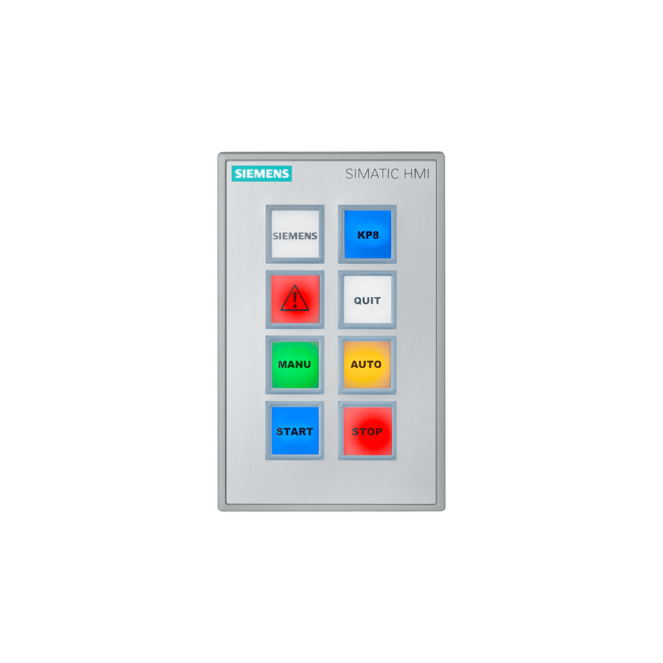 Siemens 6AV3688-3AY36-0AX0 KP8 PN Simatic Key Panel