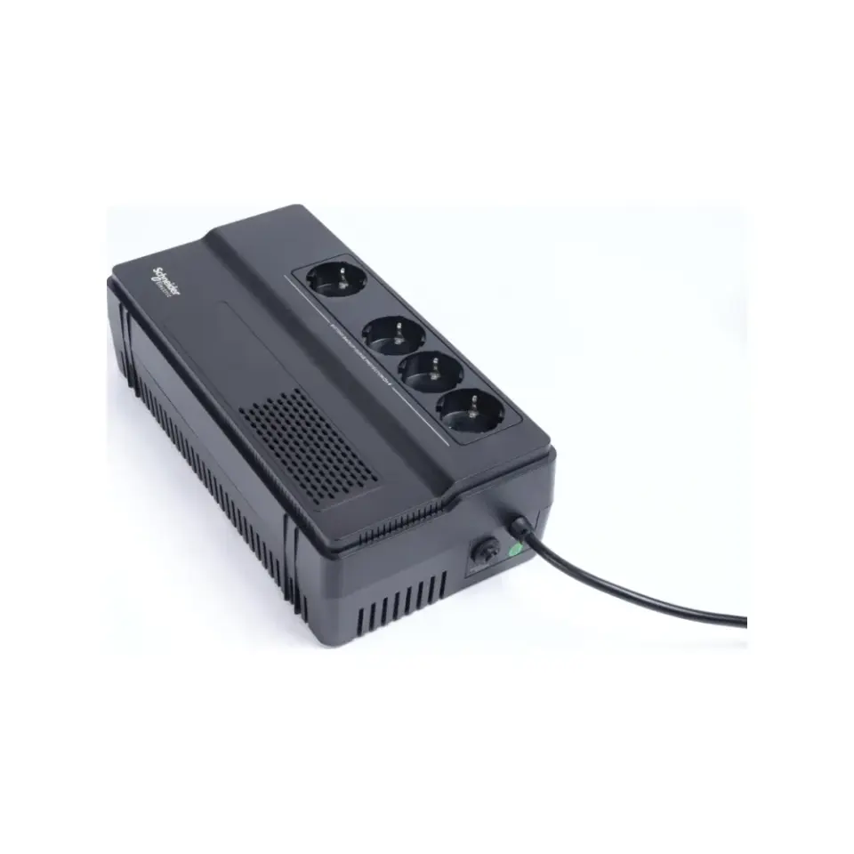 Schneider Electric BVS1000I-GR, Easy UPS BVS, 1000 VA, Line İnteractive UPS, 230 Volt, Monofaze, 4 Schuko Çıkış, AVR