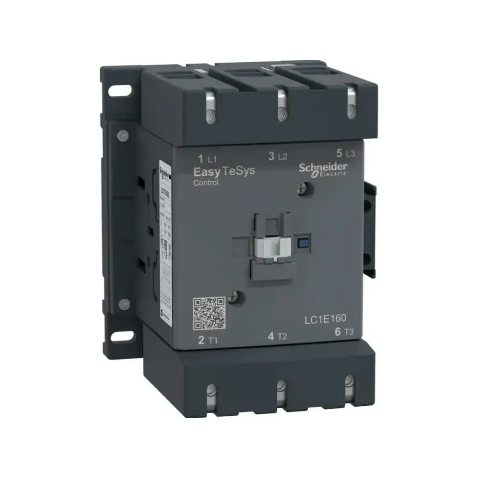 Schneider Electric LC1E160B5, EasyPact TVS, 160 Amper, 75 kW, 3 Kutuplu, Kontaktör, 24 Volt AC, 1NA+1NK