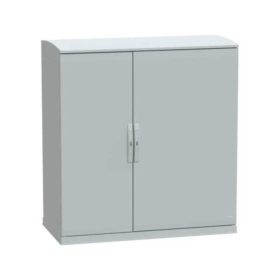 Schneider Electric NSYPHDZT12126P, PanelSeT PHD, 1343x1250x620mm, Dikili Tip Düz Kapaklı Cam Elyaf Takviyeli Polyester Pano, IP65