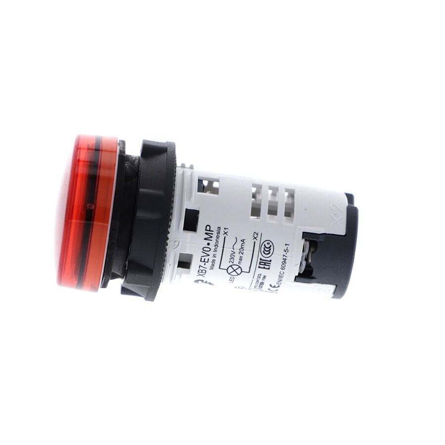 Schneider XB7EV04MP ROUND PILOT LIGHT DIAM 22 IP 54 RED INTE Buton ve Akseuarları