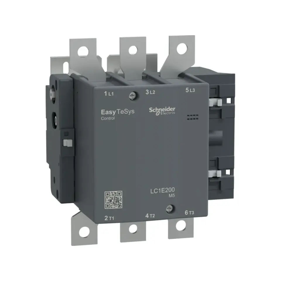 Schneider Electric LC1E200M5, EasyPact TVS, 200 Amper, 90 kW, 3 Kutuplu, Kontaktör, 220 Volt AC