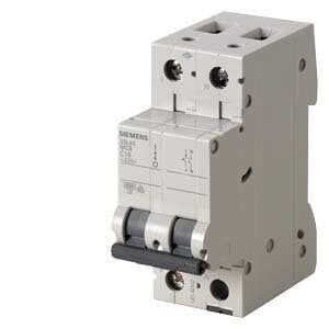 Siemens 5SL6506-7 C2x6A Bir Faz ve Nötr Kesmeli Otomatik Sigorta 6kA