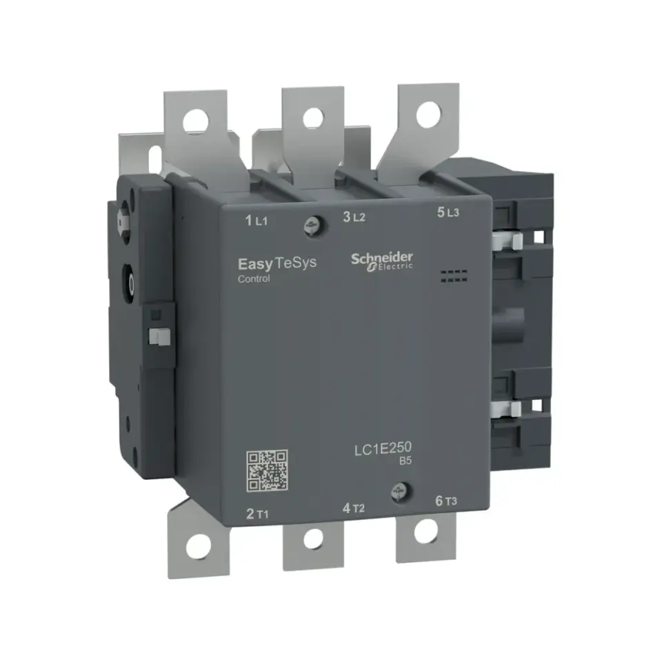Schneider Electric LC1E250B5, EasyPact TVS, 250 Amper, 132 kW, 3 Kutuplu, Kontaktör, 24 Volt AC