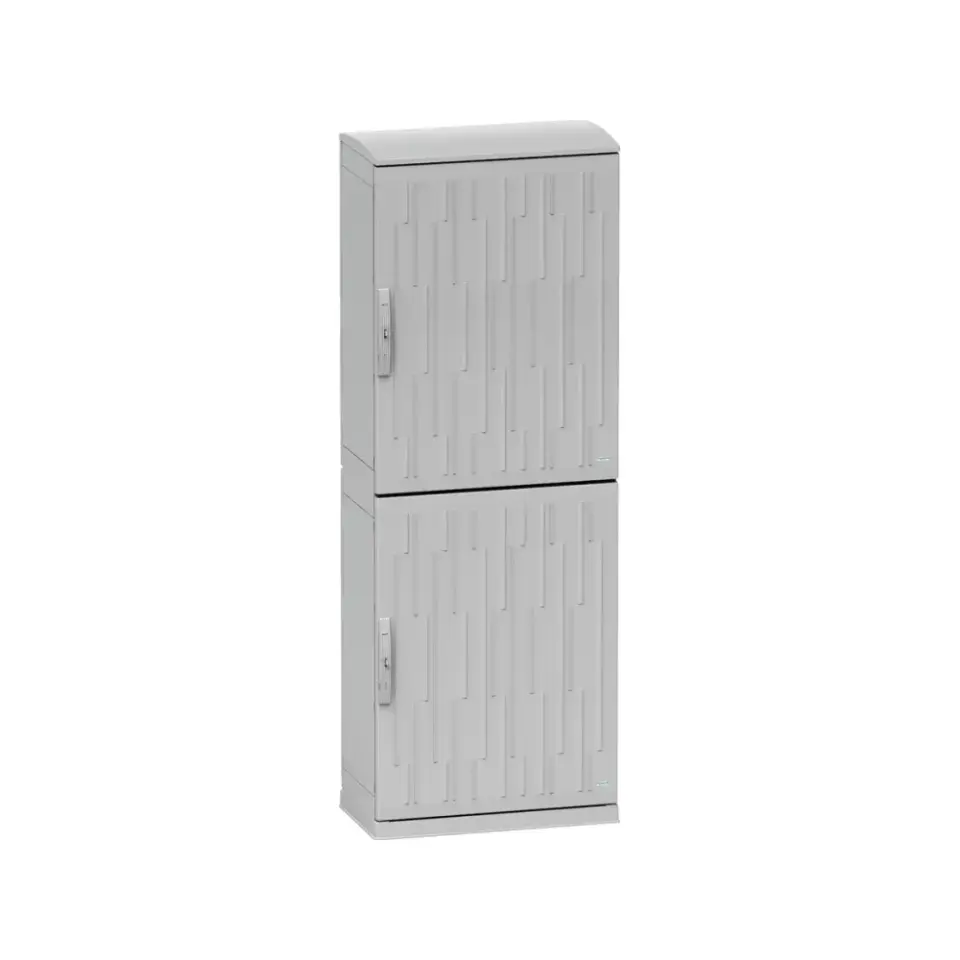 Schneider Electric NSYPHDZT2074, PanelSeT PHD, 2093x750x420mm, Dikili Tip Poster Önleyici Kapaklı Cam Elyaf Takviyeli Polyester Pano, IP65