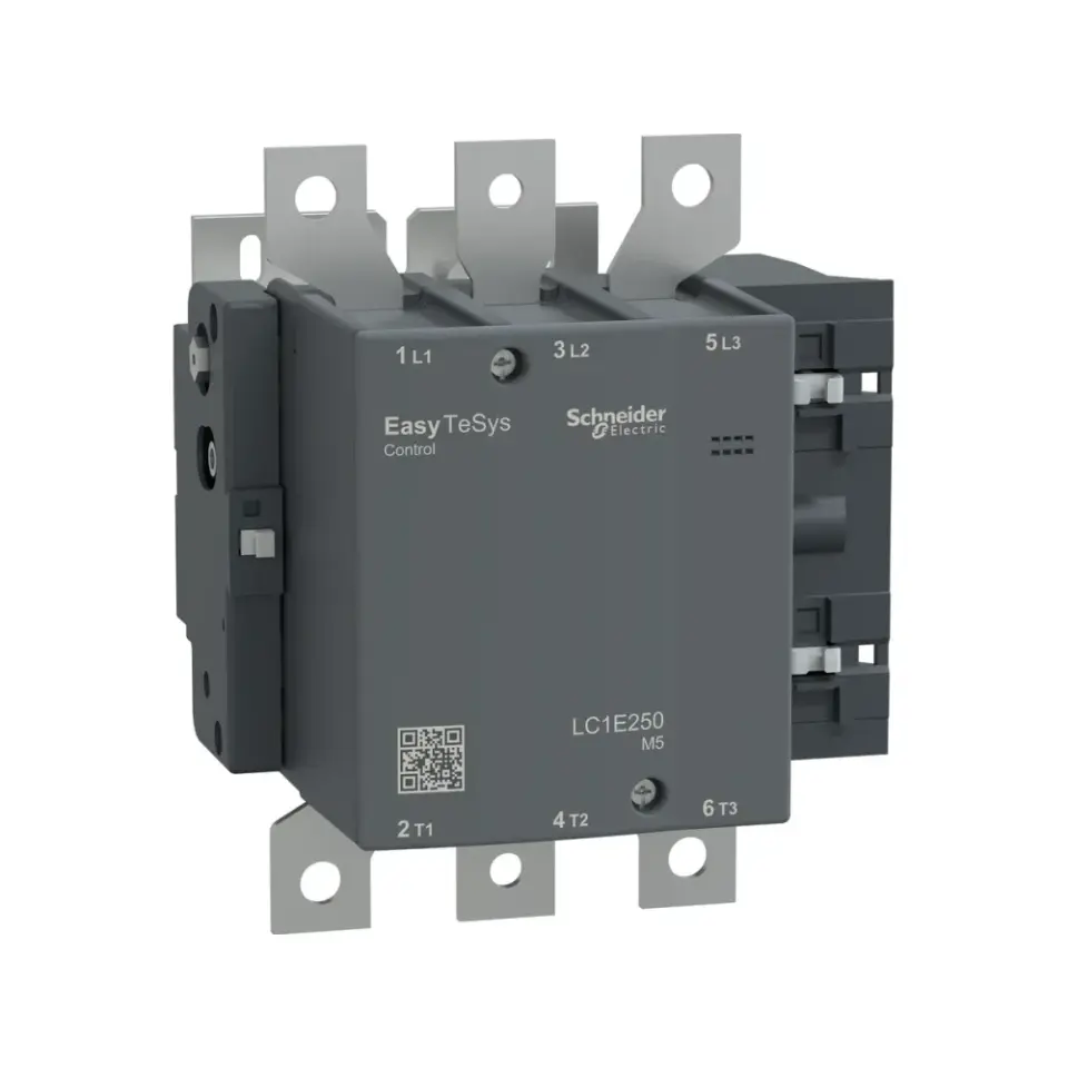 Schneider Electric LC1E250M5, EasyPact TVS, 250 Amper, 132 kW, 3 Kutuplu, Kontaktör, 220 Volt AC