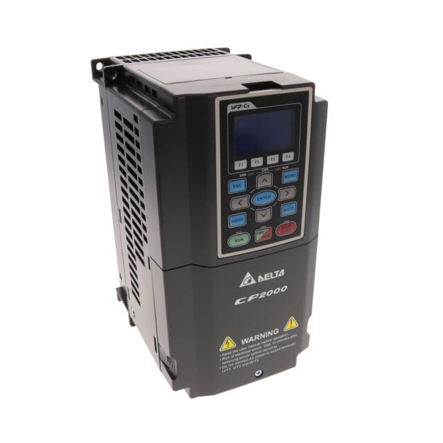 Delta VFD075CP4EB-21 VFD-CP2000, 10HP 460V, 3PHASE IN