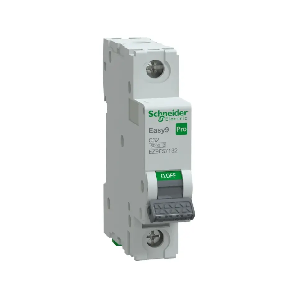 Schneider Electric EZ9F57132, Easy9 Pro, 32 Amper, 1 Kutuplu, C Tipi, Otomatik Sigorta, 6 kA, 1x32C