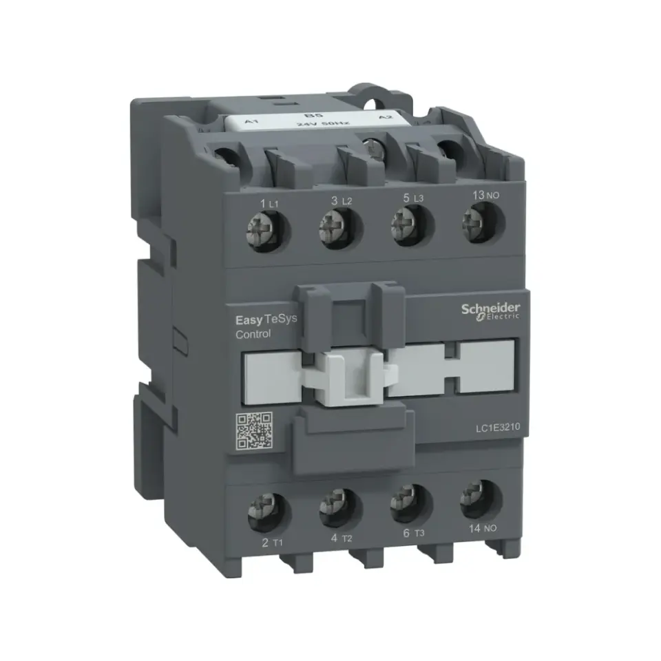 Schneider Electric LC1E3210B5, EasyPact TVS, 32 Amper, 15 kW, 3 Kutuplu, Kontaktör, 24 Volt AC, 1NA